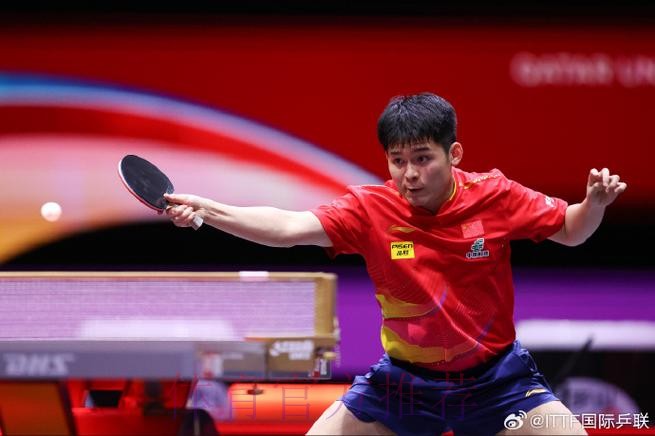 世乒联冠军赛多哈站1/4决赛：林诗栋VS梁靖崑 集锦